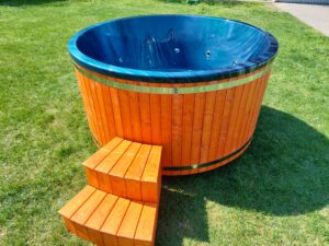 Plener SPA balia ogrodowa okr¥gla 180 niebieska akryl jacuzzi 3 scaled