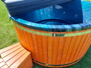 Plener SPA balia ogrodowa okr¥gla 180 niebieska akryl jacuzzi 4 scaled