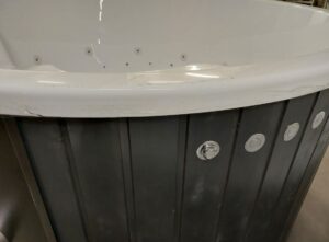 Plener SPA balia ogrodowa przyciski pneumatyczne