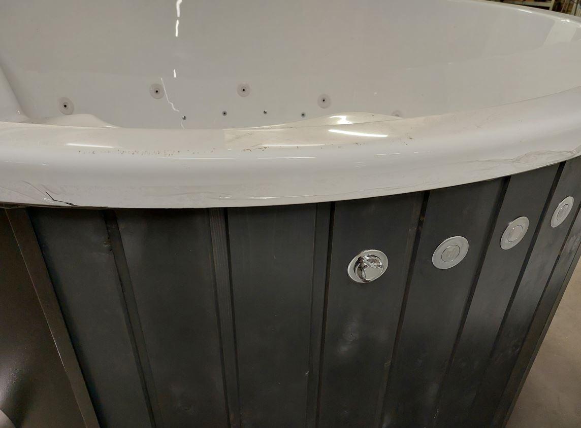 Plener SPA balia ogrodowa przyciski pneumatyczne