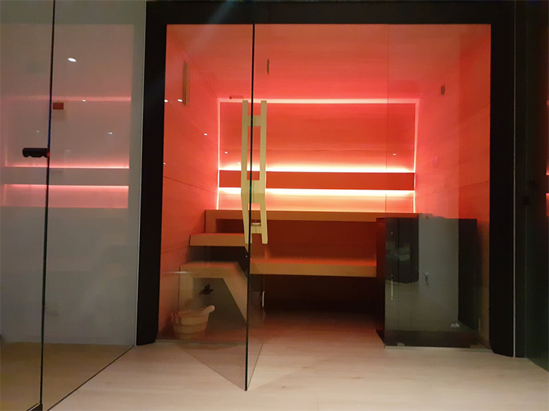 sauna domowa modern line 1