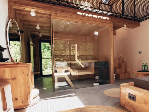 sauna domowa modern line 2