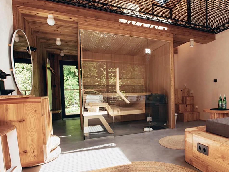 sauna domowa modern line 2