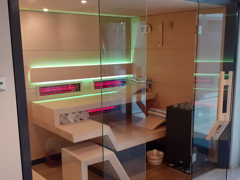 sauna domowa modern line 3