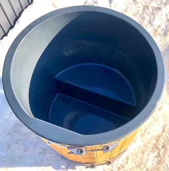 Plener SPA balia do schladzania 100cm z wladem 2