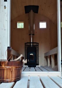 Plenner SPA sauna beczka ogrodowa 6