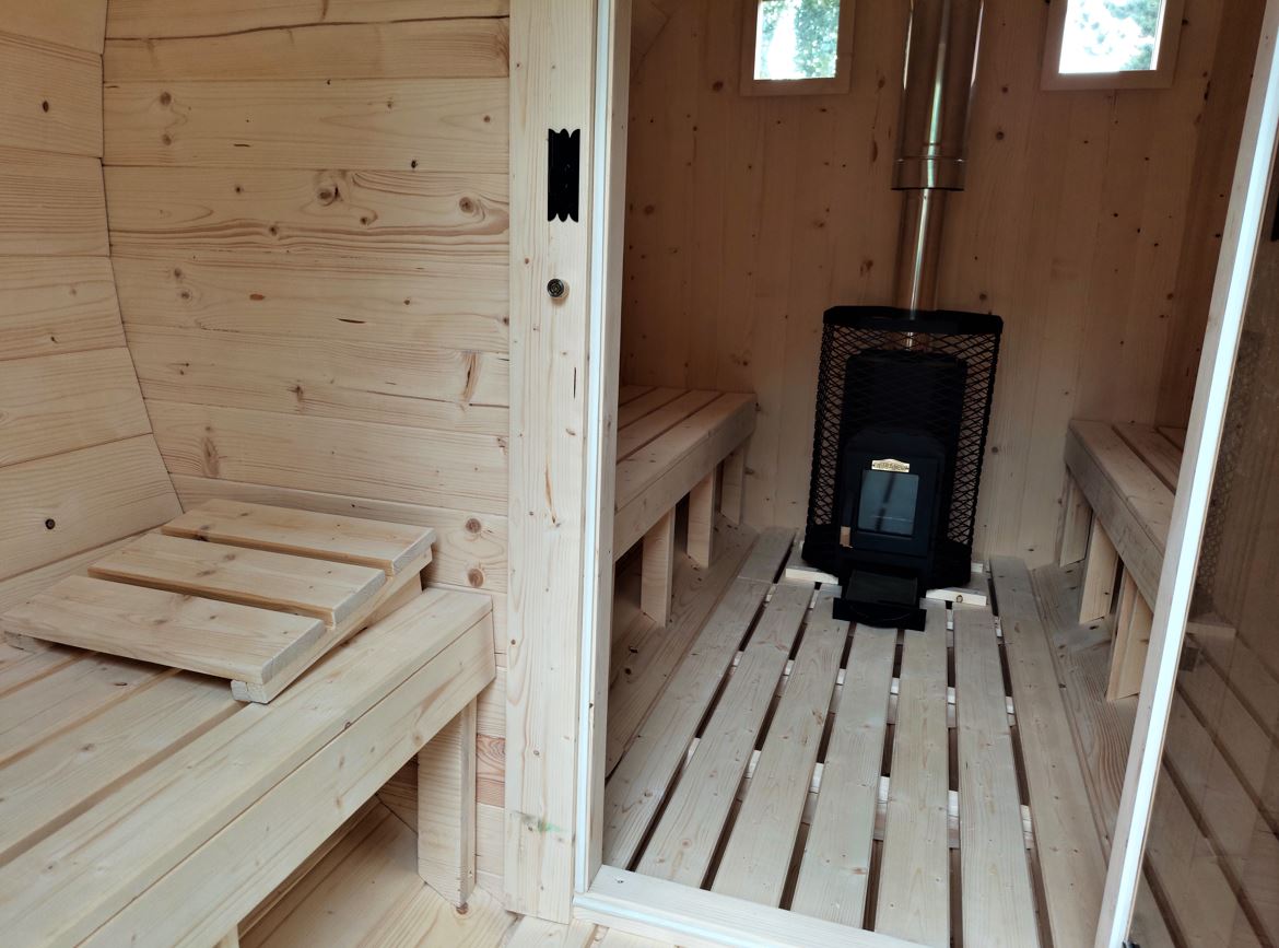 Plenner SPA sauna beczka ogrodowa 8