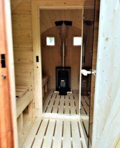 Plenner SPA sauna beczka ogrodowa 9